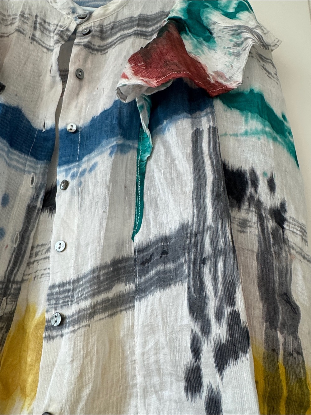 Osei Duro : Lightweight silk top medium - Picture 3 of 4